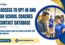 Reach Athletic Leaders and Build Strong Partnerships Using a High School Coaches Email List with School Data Lists